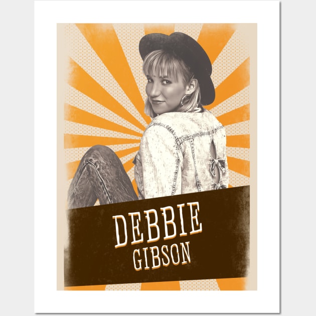 Vintage Aesthetic Debbie Gibson Wall Art by SkulRose